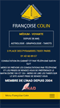 Mobile Screenshot of francoise-colin.com